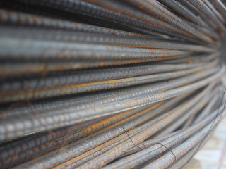 Stack Of Iron rods