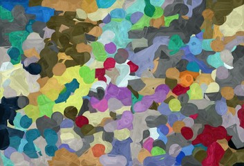 abstract natural painting style with dim gray, old lavender and tan colors