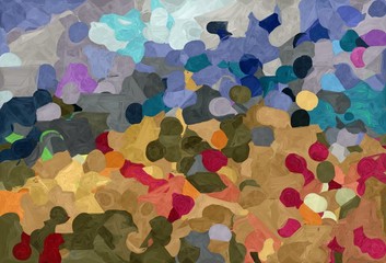 abstract natural painting style with pastel brown, dark slate gray and dark gray colors