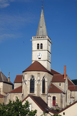 Fototapeta na wymiar Kirche in Rully, Frankfreich