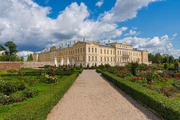 Obraz premium Rundāle Palace near Pilsrundāle; Latvia; Europe
