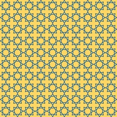 Abstract seamless islamic pattern, vector design