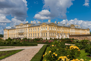 Obraz premium Rundāle Palace near Pilsrundāle; Latvia; Europe
