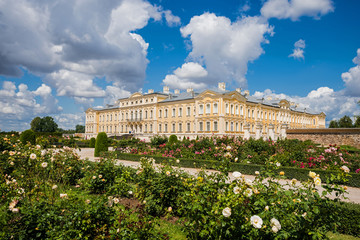 Obraz premium Rundāle Palace near Pilsrundāle; Latvia; Europe