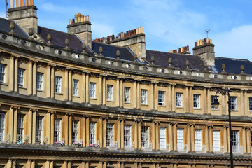 The Circus in Bath, Somerset, United Kingdom