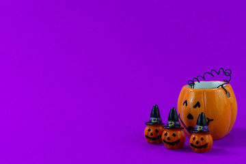 Halloween Background Pumpkins