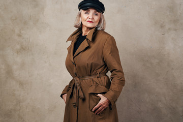 portrait of young woman in black hat