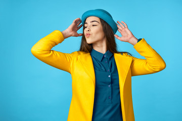 portrait of young woman in hat
