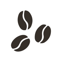 Coffee bean icon logo