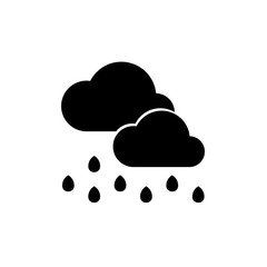 Raindrops falling of a black cloud icon.jpg
