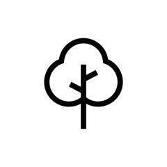 Tree outline icon