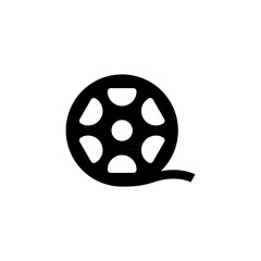 Video Camera Film Tape Reel Icon