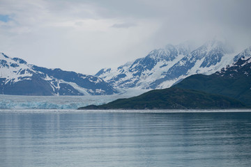 Edge of a glacier