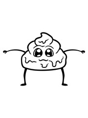 scheiße figur männchen klein cool haufen süß niedlich gesicht lebendig kacke kot ekelig häufchen augen fladen comic cartoon design clipart stuhl großes geschäft