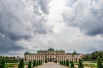 Fototapeta na wymiar upper belvedere palace