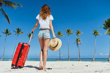 girl on the beach