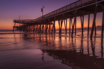 PIsmo Beach Pier, Sunset
