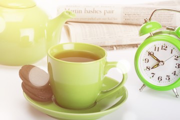 Alarm clock.