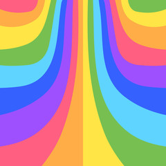 rainbow vector background wallpaper design