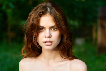 Fototapeta premium portrait of young woman