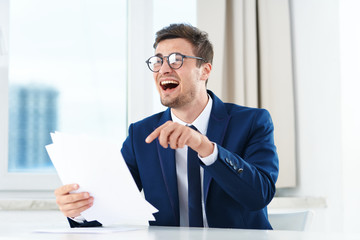 Fototapeta premium portrait of a young businessman