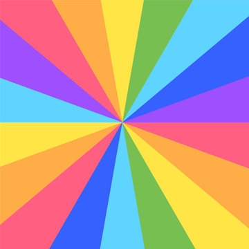 rainbow vector background