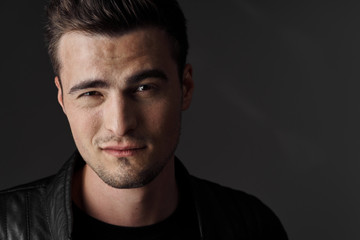 portrait of a young man