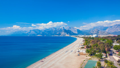 Obraz premium Konyaalti beach, Antalya