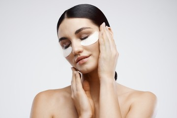 portrait of young woman with perfect skin