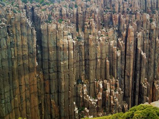 Dolerite landscape at Cape Raoul Tasmania