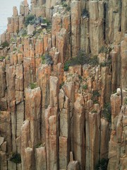 Dolerite landscape at Cape Raoul Tasmania