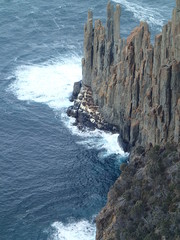 Dolerite landscape at Cape Raoul Tasmania
