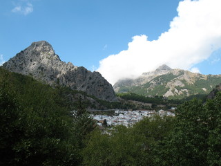 Scenic view from tourist place