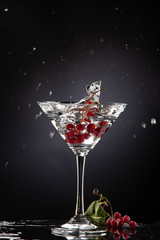 Red Currant In The Glass