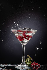 Red Currant In The Glass