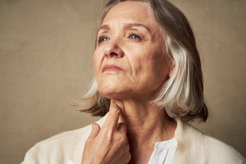 portrait of senior woman