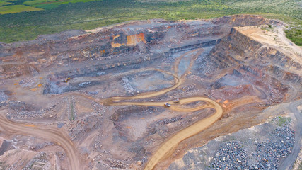 Industria y Mina trituradora de piedra 