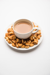 Cashew / Kaju shape biscuit was popular in childhood, tastes best with hot tea