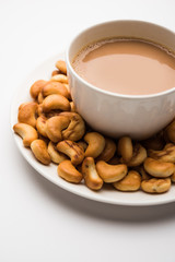Cashew / Kaju shape biscuit was popular in childhood, tastes best with hot tea