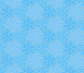 Fototapeta na wymiar Stained glass texture from snowflakes. Wrapping paper. Seamless pattern.