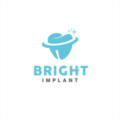 Dental Care Logo Design Vector Illustration Template Idea
