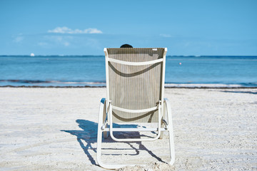 chair on the beach