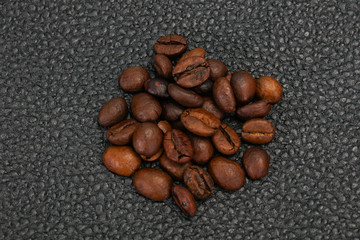 Roasted coffee beans for cooking