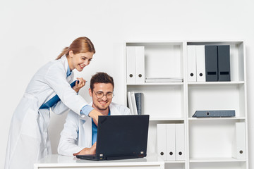 Obraz premium business people working in office