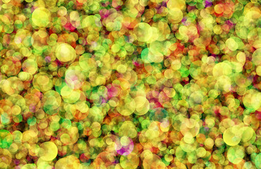 decorative gradient abstract circles decor