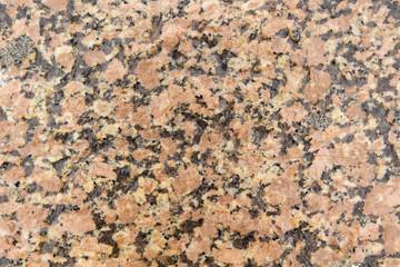 Texture of granite slab, stone background close up