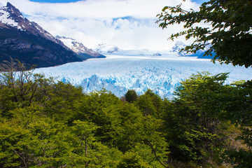 Fototapeta na wymiar Santa Cruz, Argentina - November 9 2015: Perito Moreno Glacier