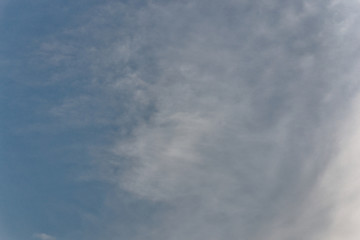 blue sky with clouds