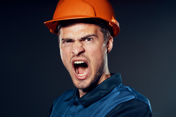 portrait of a construction worker