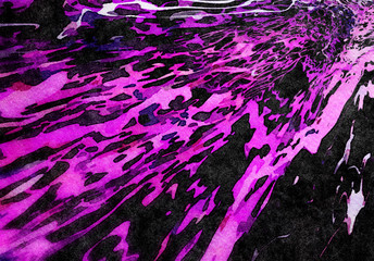 Abstract geometric artwork, background pattern for design flyer, banner, card, big size advertising prints and web decorating. Fabric or textile decor pattern. Digital art texture for creative product